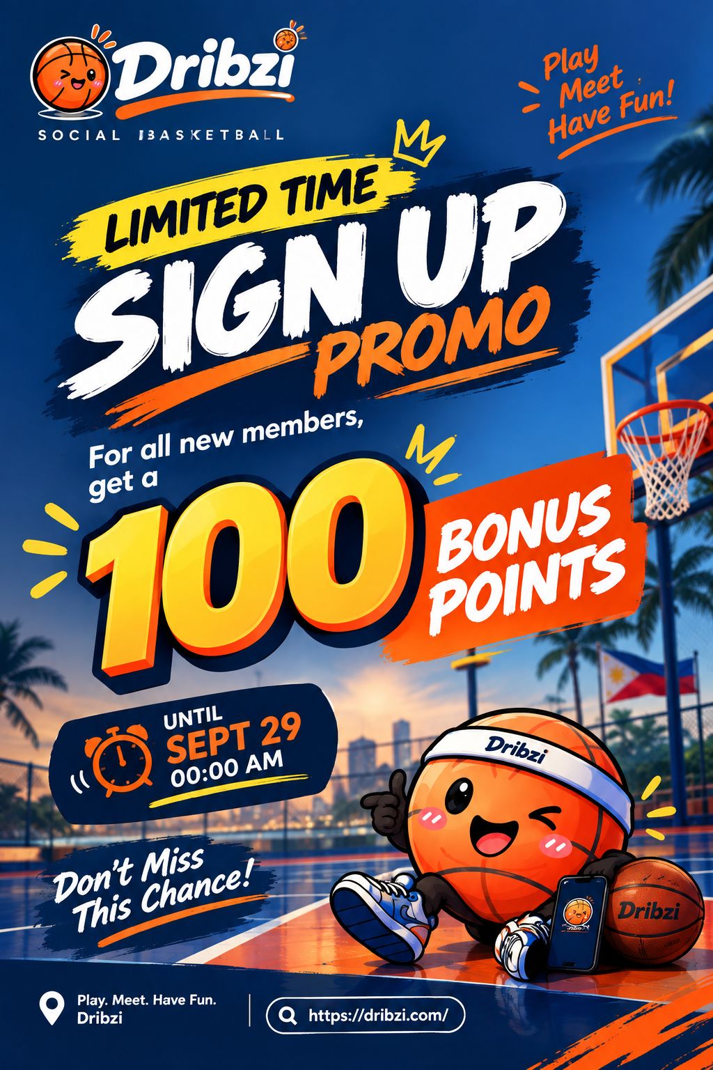 Limited time sign-up promo — new members get 100 bonus points